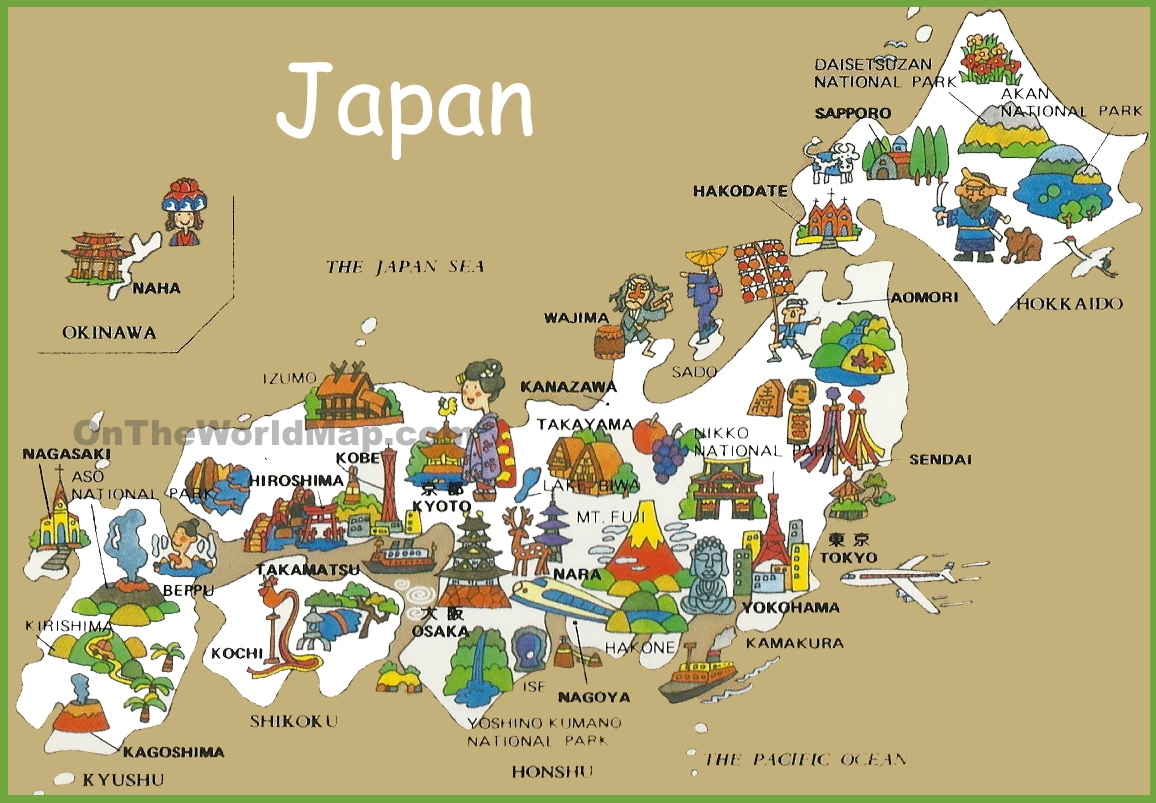 Japan Maps | Maps Of Japan - Free Printable Map Of Japan