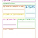 Joyously Domestic: Free Mother's Day Questionnaire Printable   Free Printable Mother&#039;s Day Questionnaire