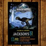 Jurassic World Birthday Invitations, Jurassic Park Invitations   Free Printable Jurassic Park Invitations