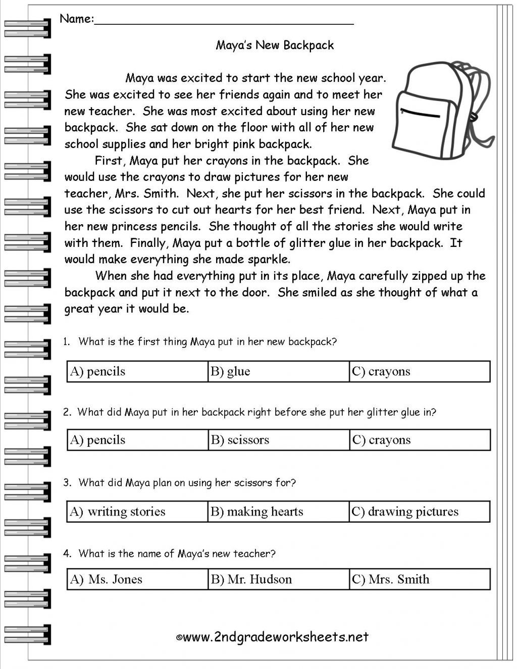 Kateho Free Printable Kindergarten Reading Comprehension Worksheets - Free Printable Reading Comprehension Worksheets For Adults