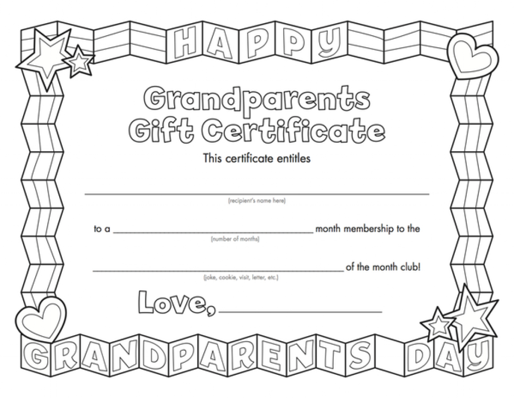 Kids Magazines - Children&amp;#039;s Magazines &amp;amp; Books | Grandparent Treats - Grandparents Certificate Free Printable