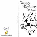 Kids Printable Birthday Cards   Saman.cinetonic.co With Free   Free Printable Kids Birthday Cards Boys