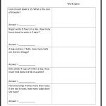 Kindergarten Kids Printable Addition Worksheets First Grade   Free Printable Math Worksheets Word Problems First Grade