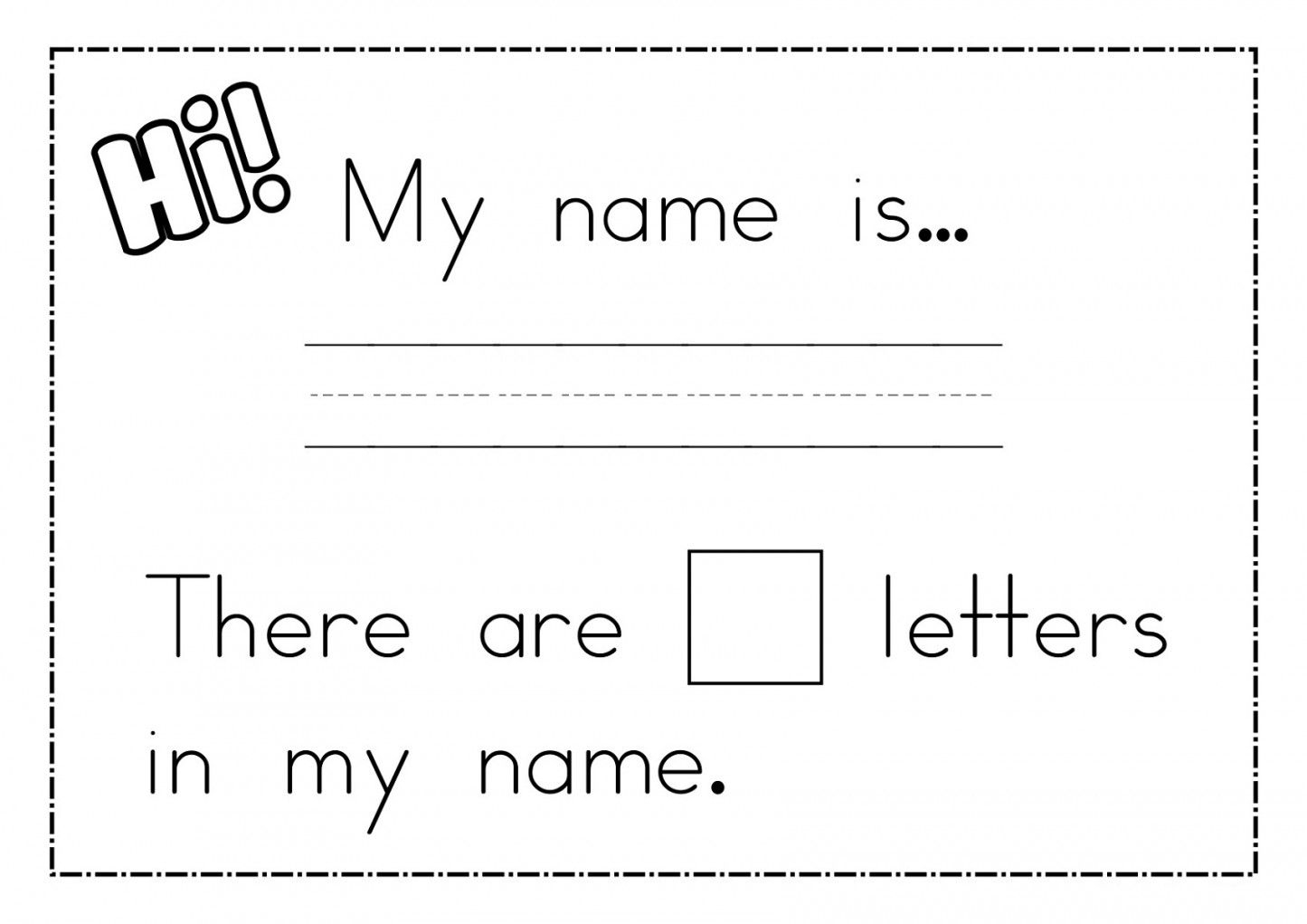 Kindergarten Mandarin Worksheet | Lostranquillos - Free Printable Name Tracing Worksheets