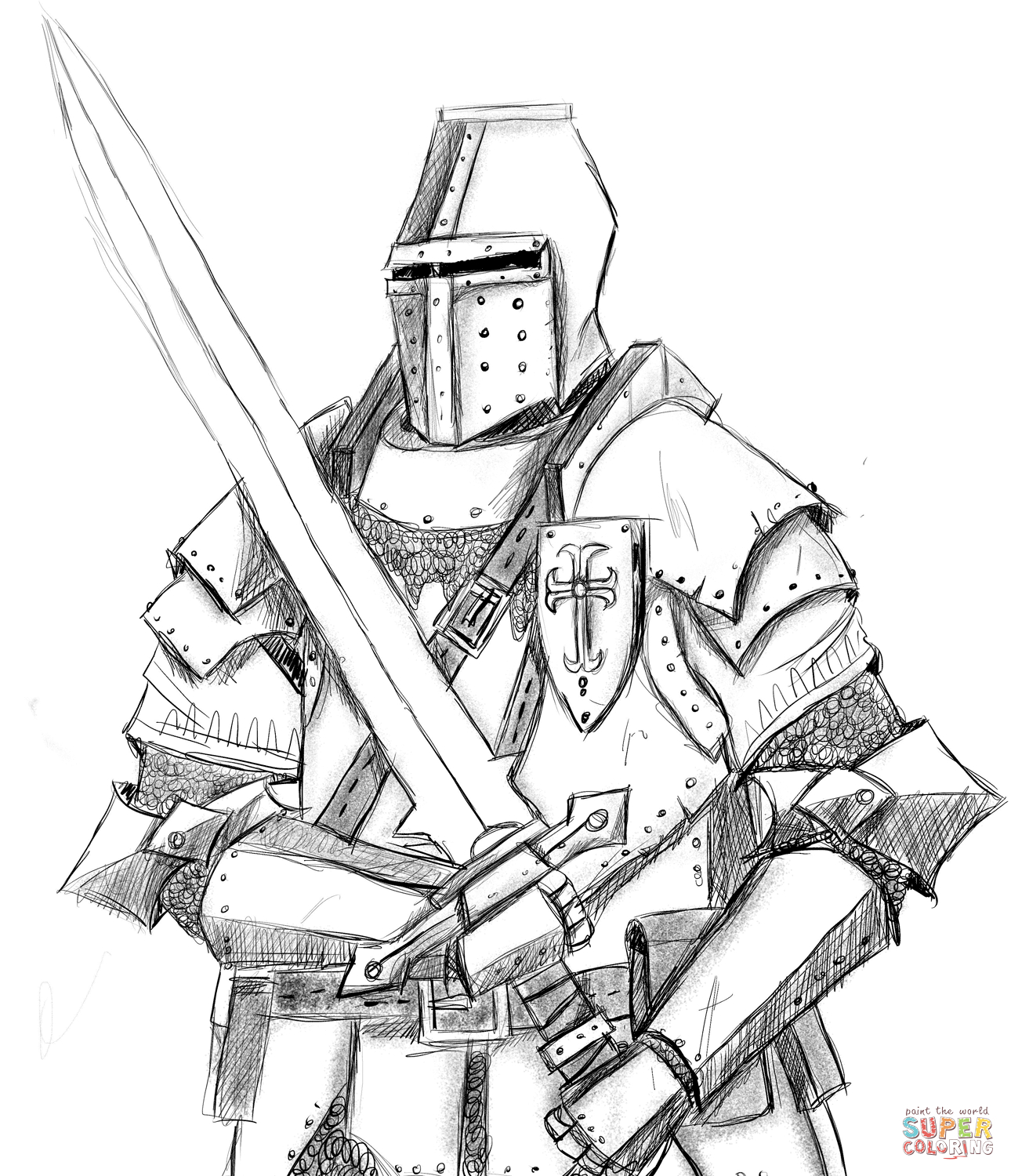 Knight Coloring Page | Free Printable Coloring Pages - Free Printable Pictures Of Knights