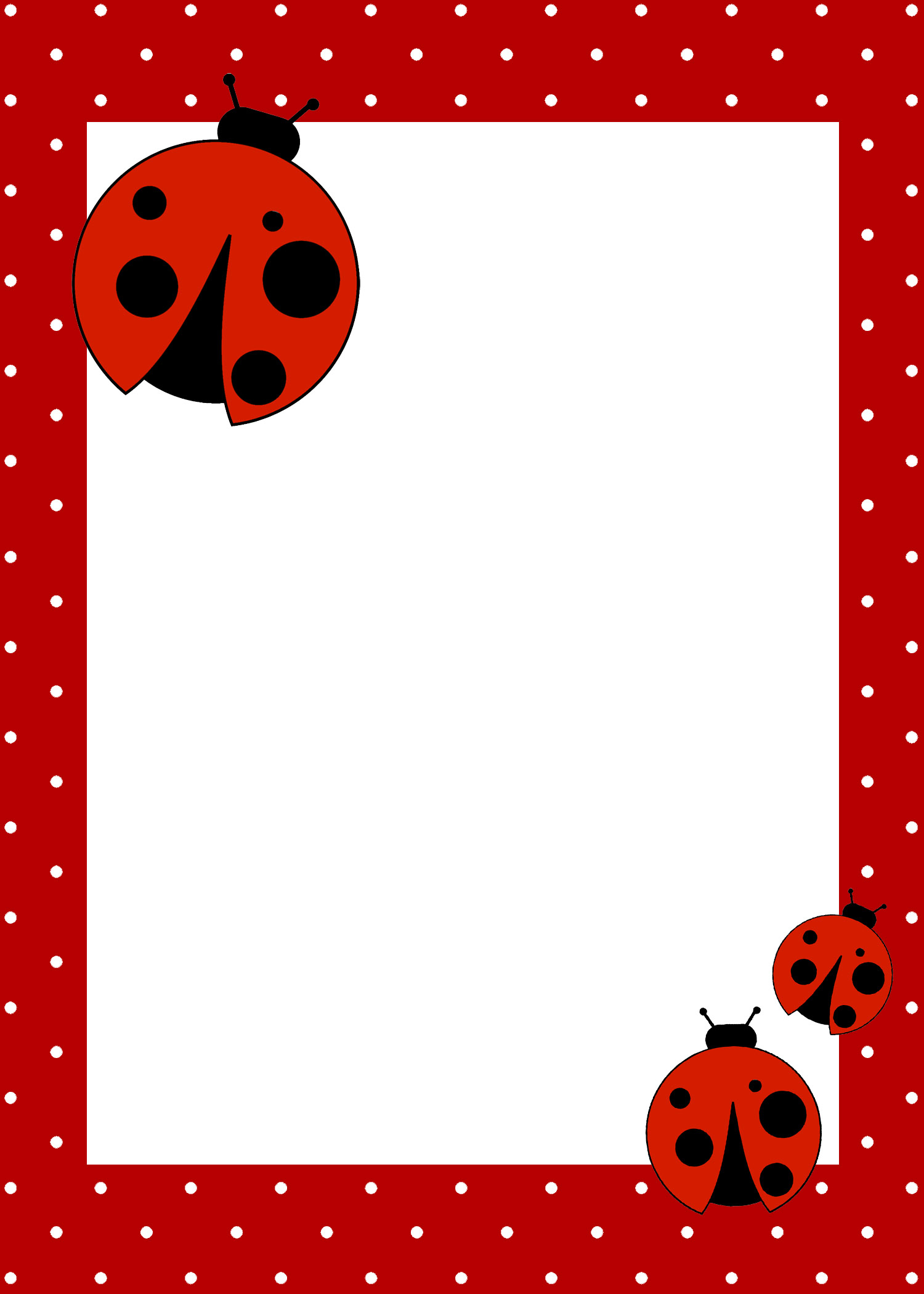 Ladybug Birthday Party With Free Printables - How To Nest For Less™ - Free Printable Ladybug Baby Shower Invitations Templates