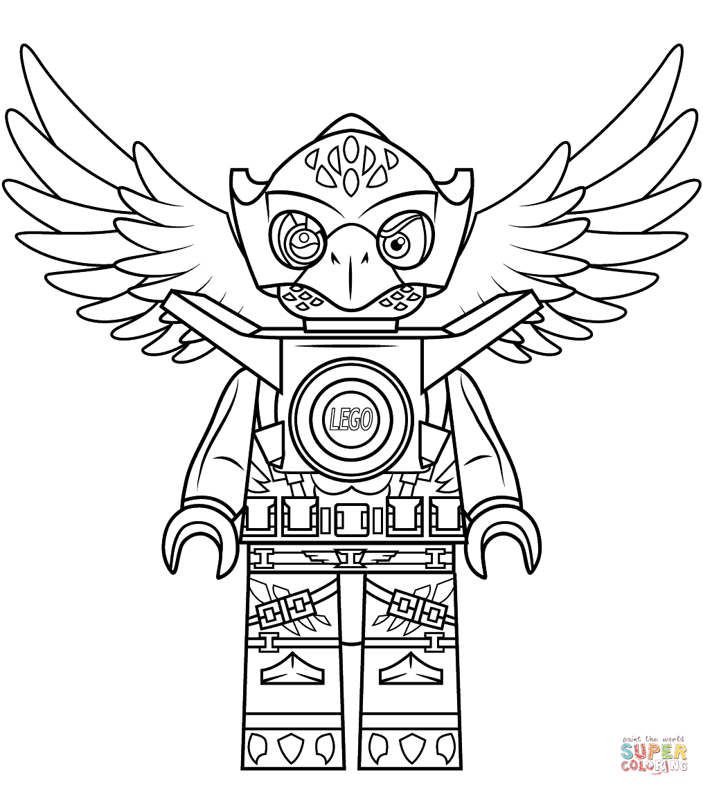 Lego Chima Eagle Eris Coloring Page | Free Printable Coloring Pages - Free Printable Lego Chima Coloring Pages