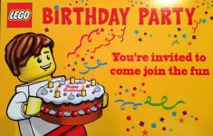 Lego Party Invitations Printable Free