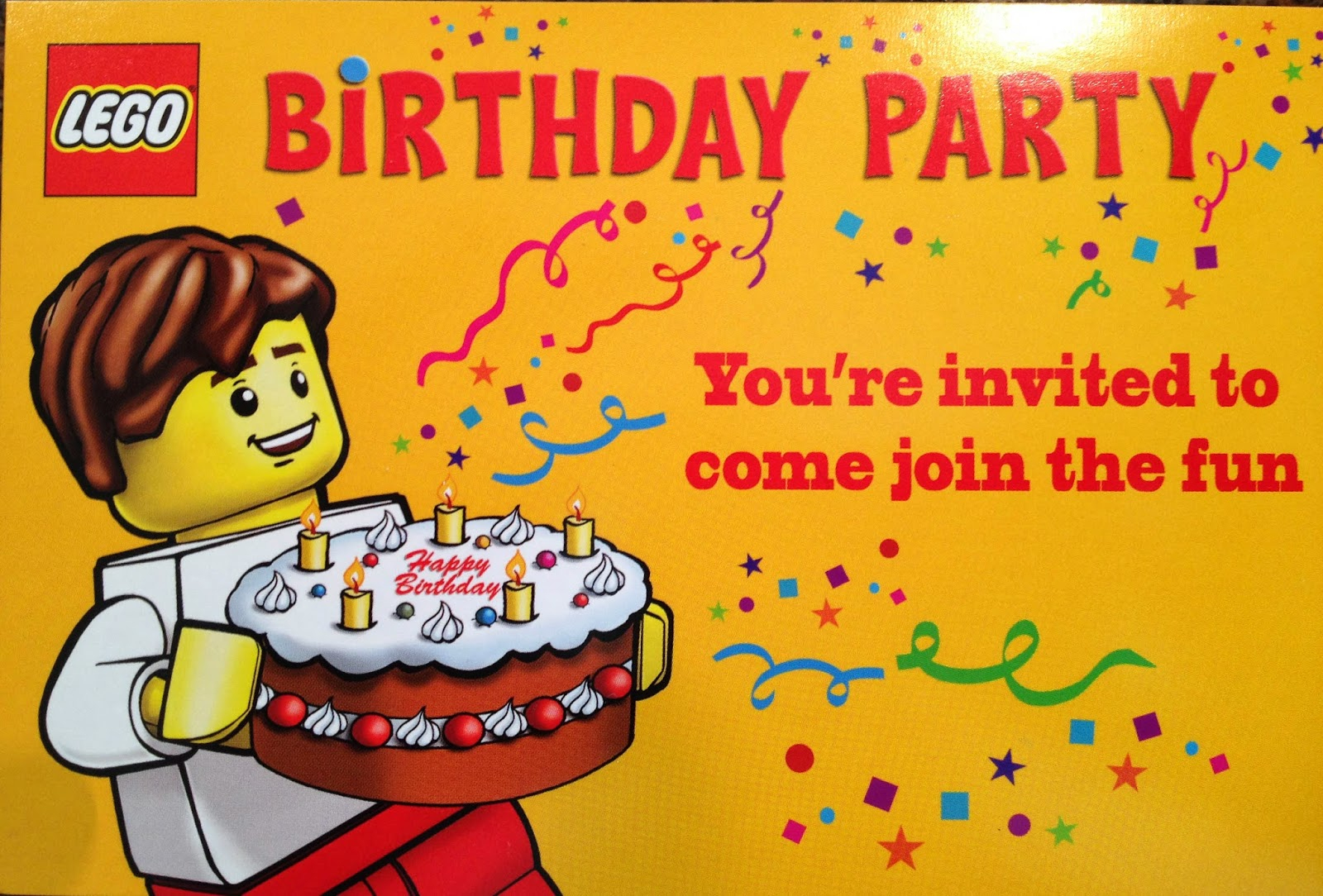 Lego Party Invitations Lego Party Invitations A Beauty Party - Lego Party Invitations Printable Free
