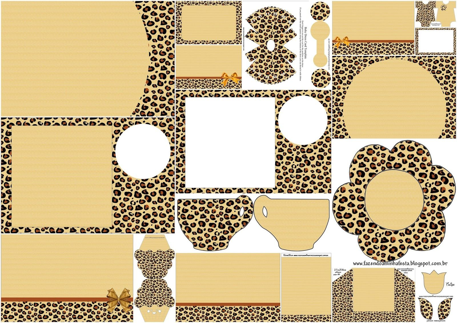 Leopard Prints: Free Printable Invitation. | Party | Pinterest - Free Printable Cheetah Birthday Invitations