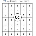 Letter C: Letter Detective Uppercase & Lowercase Visual   Free Printable Letter C Worksheets