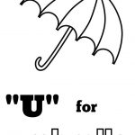 Letter U Coloring Pages   Free Printables | Embroidery Pattern   Free Printable Letter U Coloring Pages