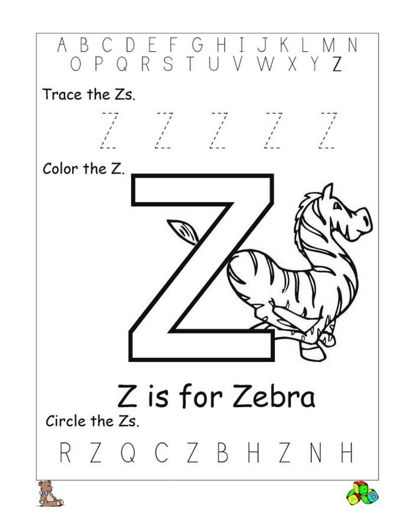 Letter Z Worksheets Printable | Reading // Sight Words | Pinterest - Letter Z Worksheets Free Printable
