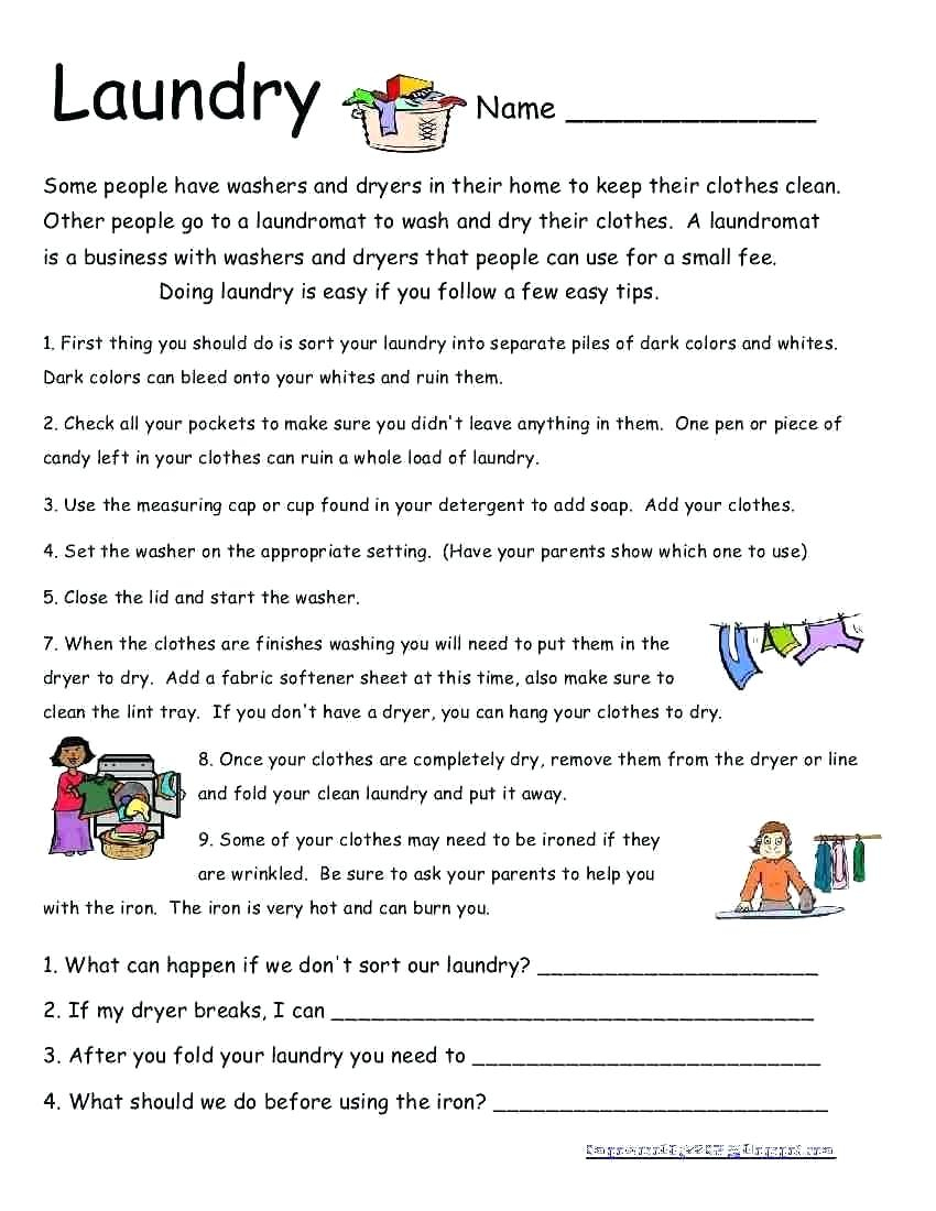 Life Skills Worksheets – Karyaqq.club - Free Printable Life Skills Worksheets