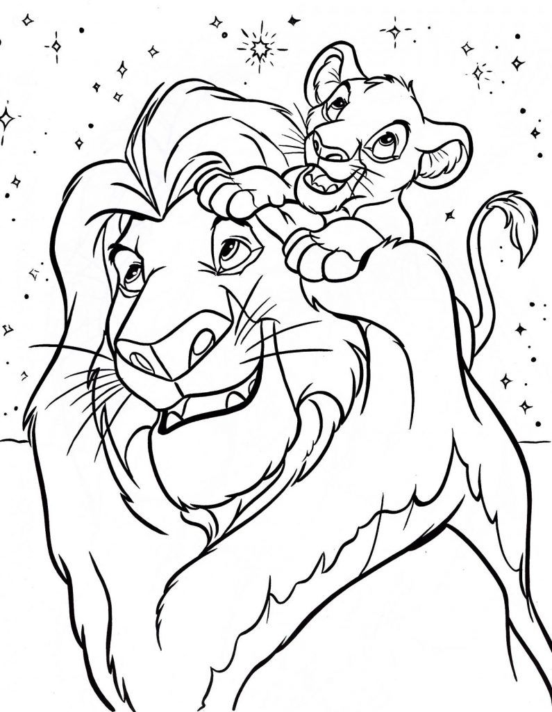 Lion King Coloring Pages | Disney Coloring Pages | Disney Coloring - Free Printable Disney Coloring Pages