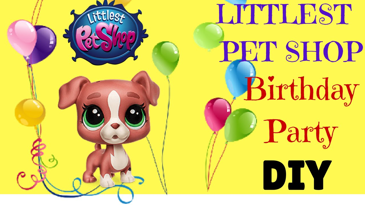 Littlest Pet Shop Birthday Party Diy With Printable Templates - Littlest Pet Shop Invitations Printable Free