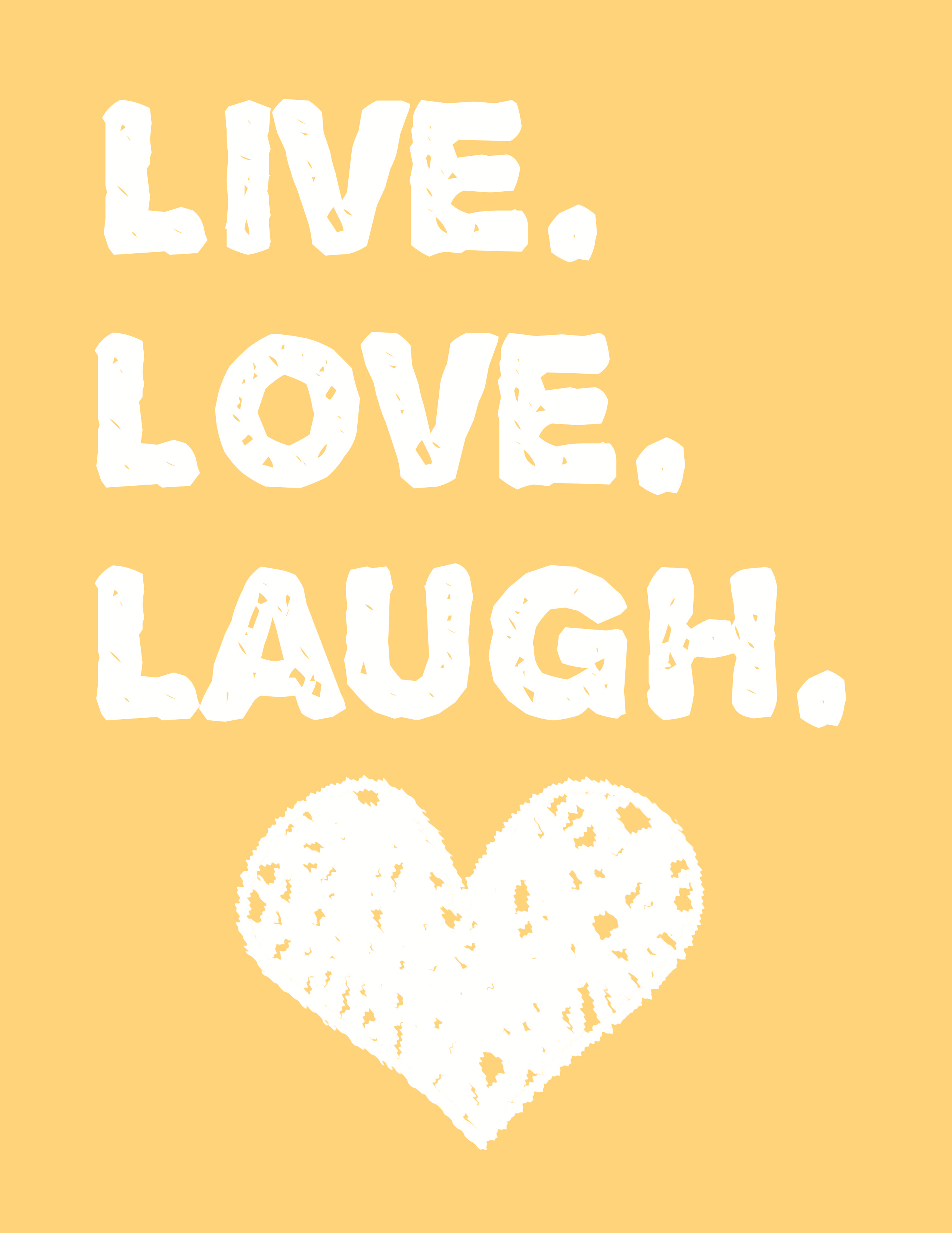 Live Love Laugh Wall Art - A Free Printable | Printables | Pinterest - Free Printable Wall Art Decor