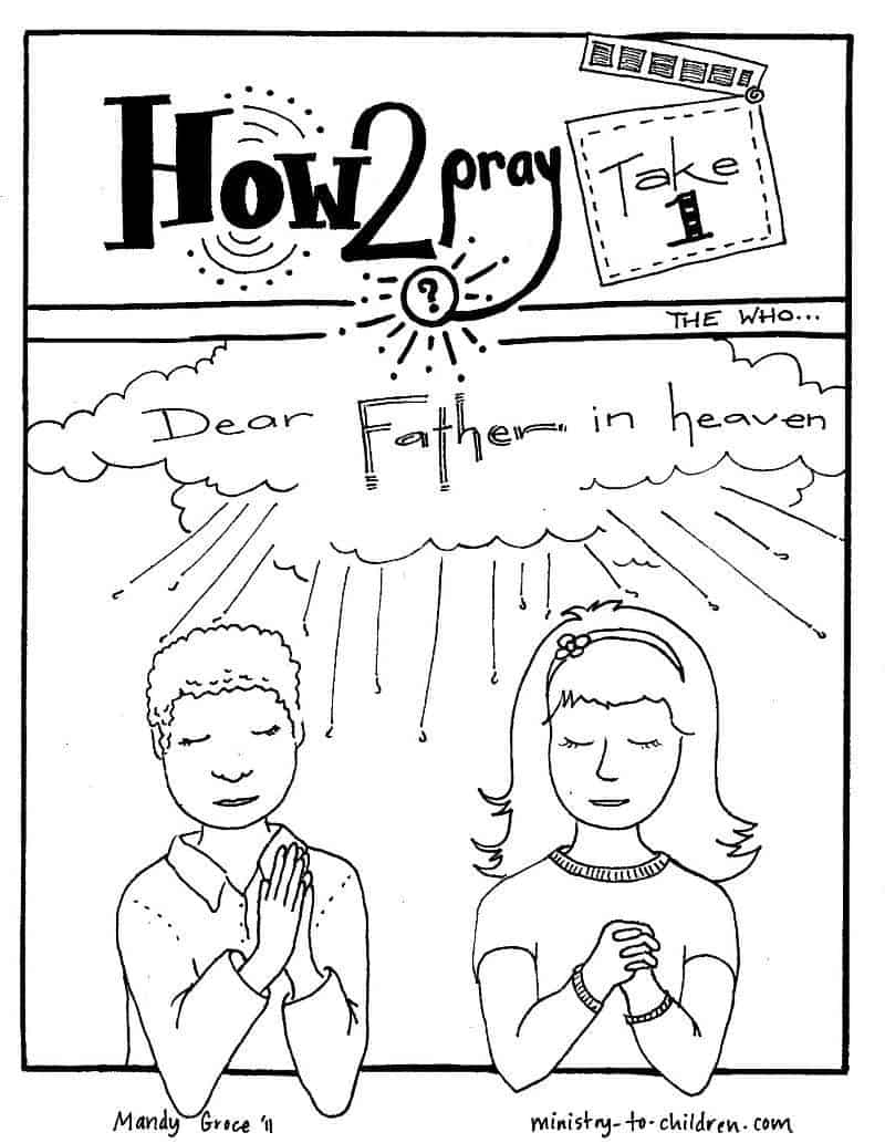 Lord&amp;#039;s Prayer Lesson #1 – What Is Prayer? - Free Printable Children&amp;#039;s Bible Lessons