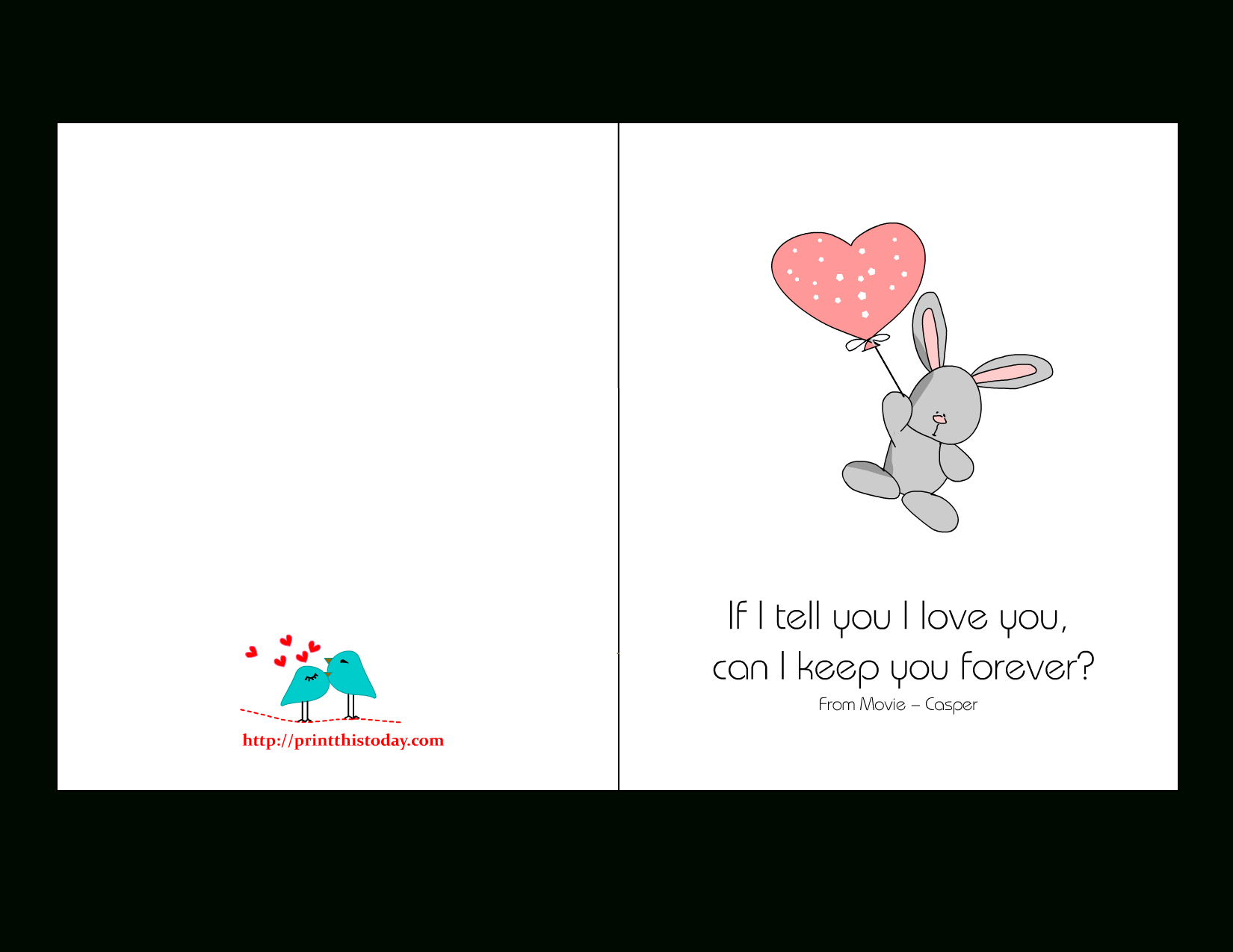 Love Quotes Cards - Free Printable Love Cards