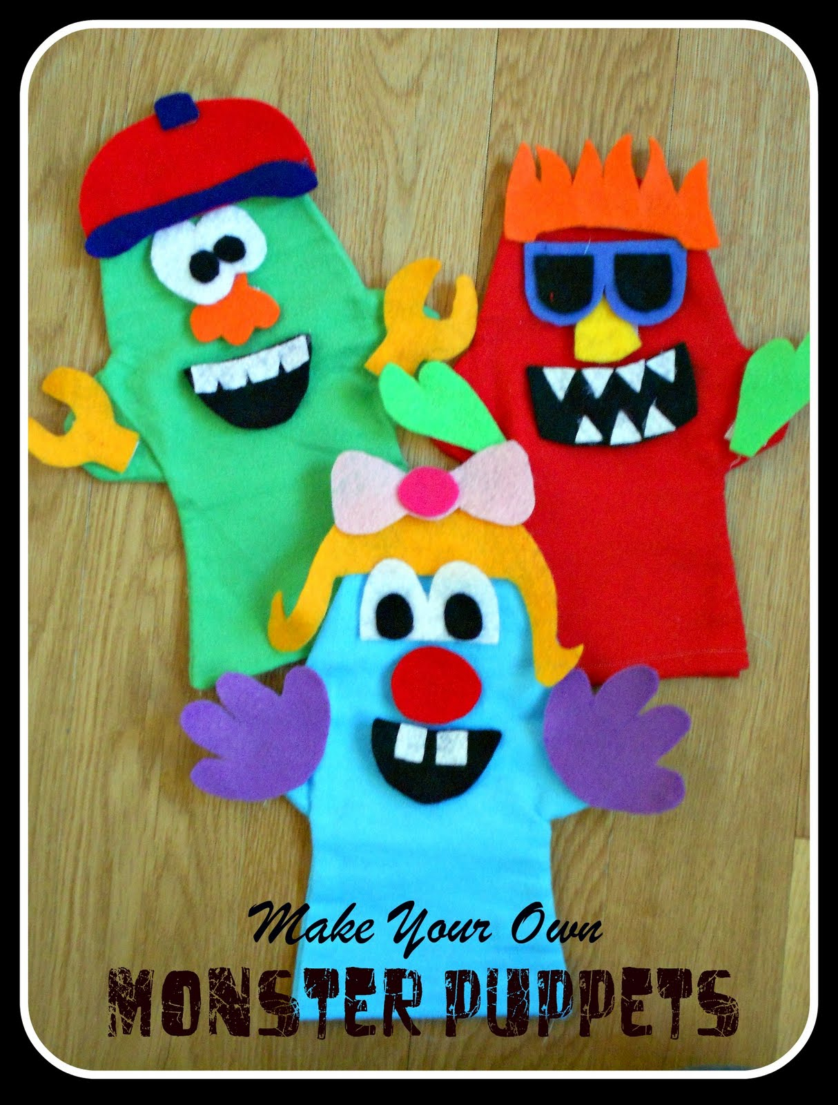 Make Your Own Monster Puppets Printable Pattern | Six Sisters&amp;#039; Stuff - Free Printable Monster Templates