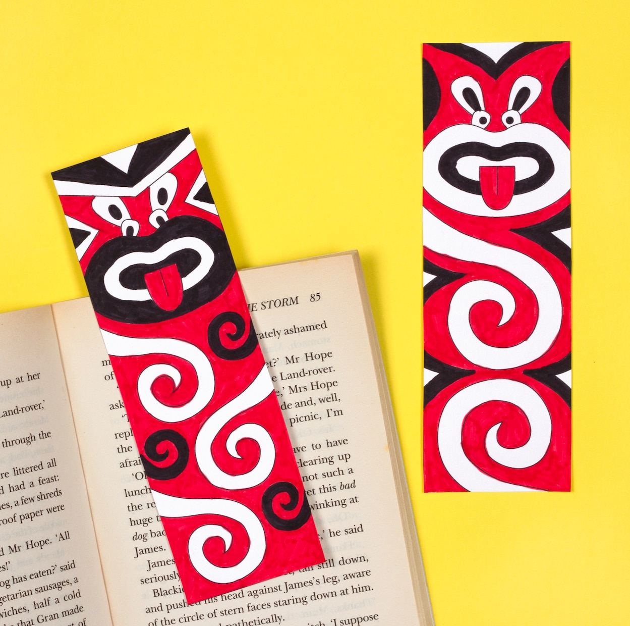 Maori Art Bookmarks | Free Craft Ideas | Baker Ross - Free Printable Bible Bookmarks Templates