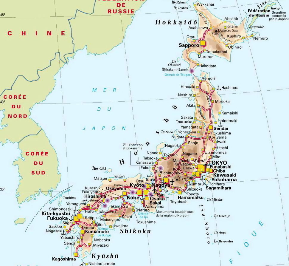 Maps Of Japan | Detailed Map Of Japan In English | Tourist Map Of - Free Printable Map Of Japan