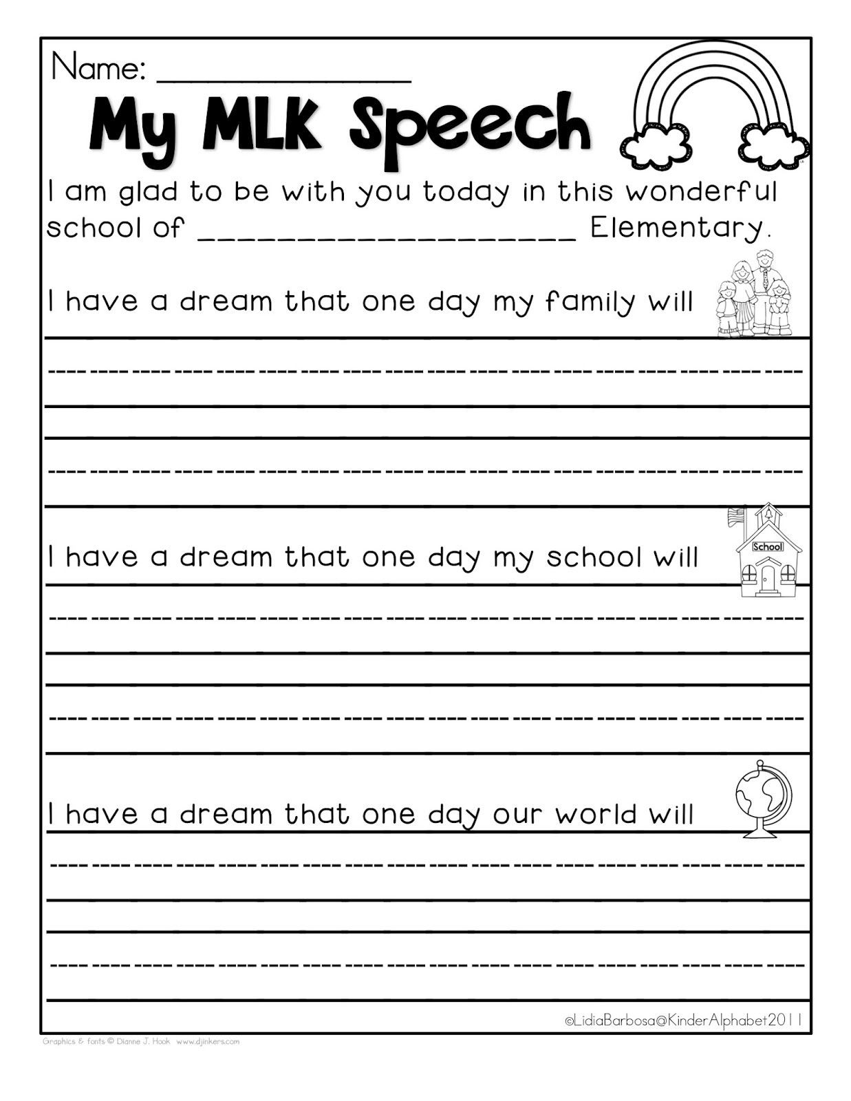 Martin Luther Worksheet First Grade Worksheets Martin Luther King Jr - Free Printable Martin Luther King Jr Worksheets