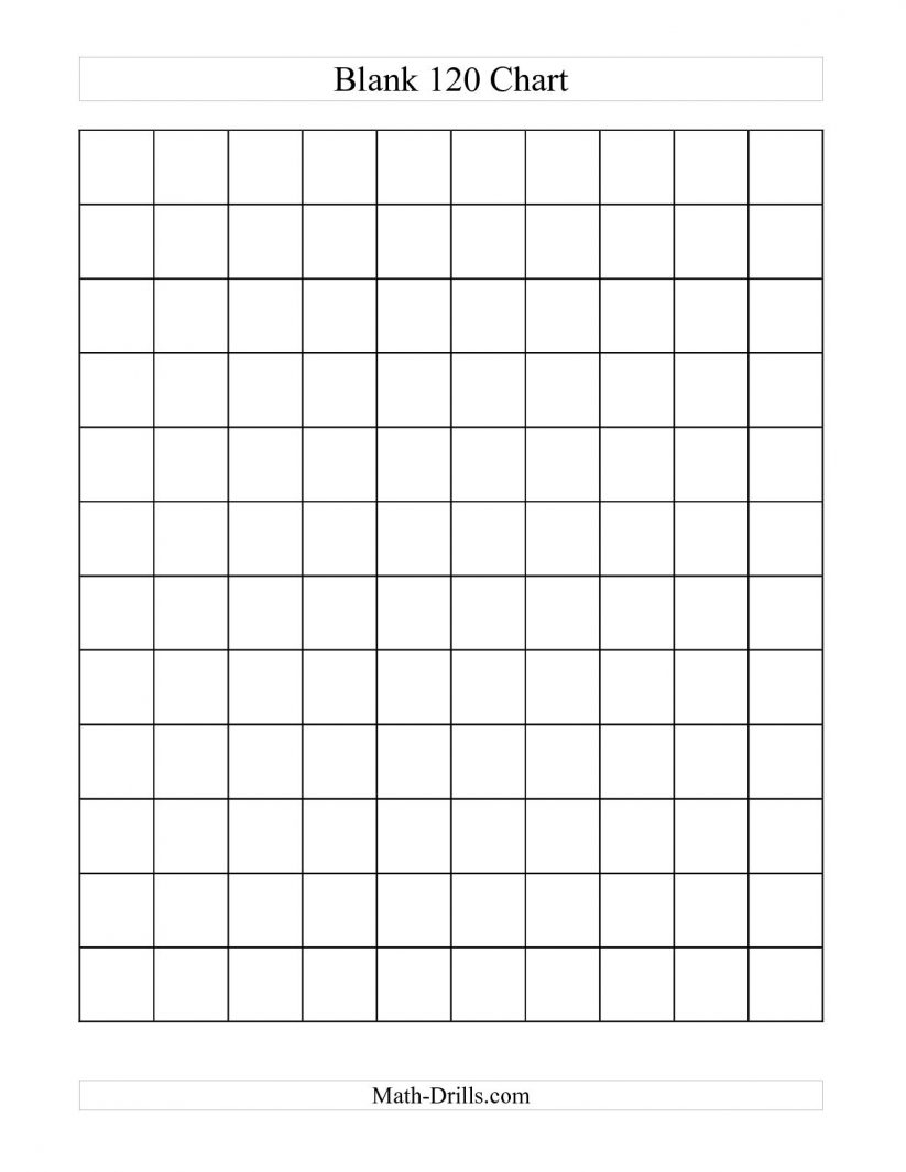 Math : 10 Best Images Of Large Printable Blank Hundreds Chart 100 - Free Printable Hundreds Chart To 120