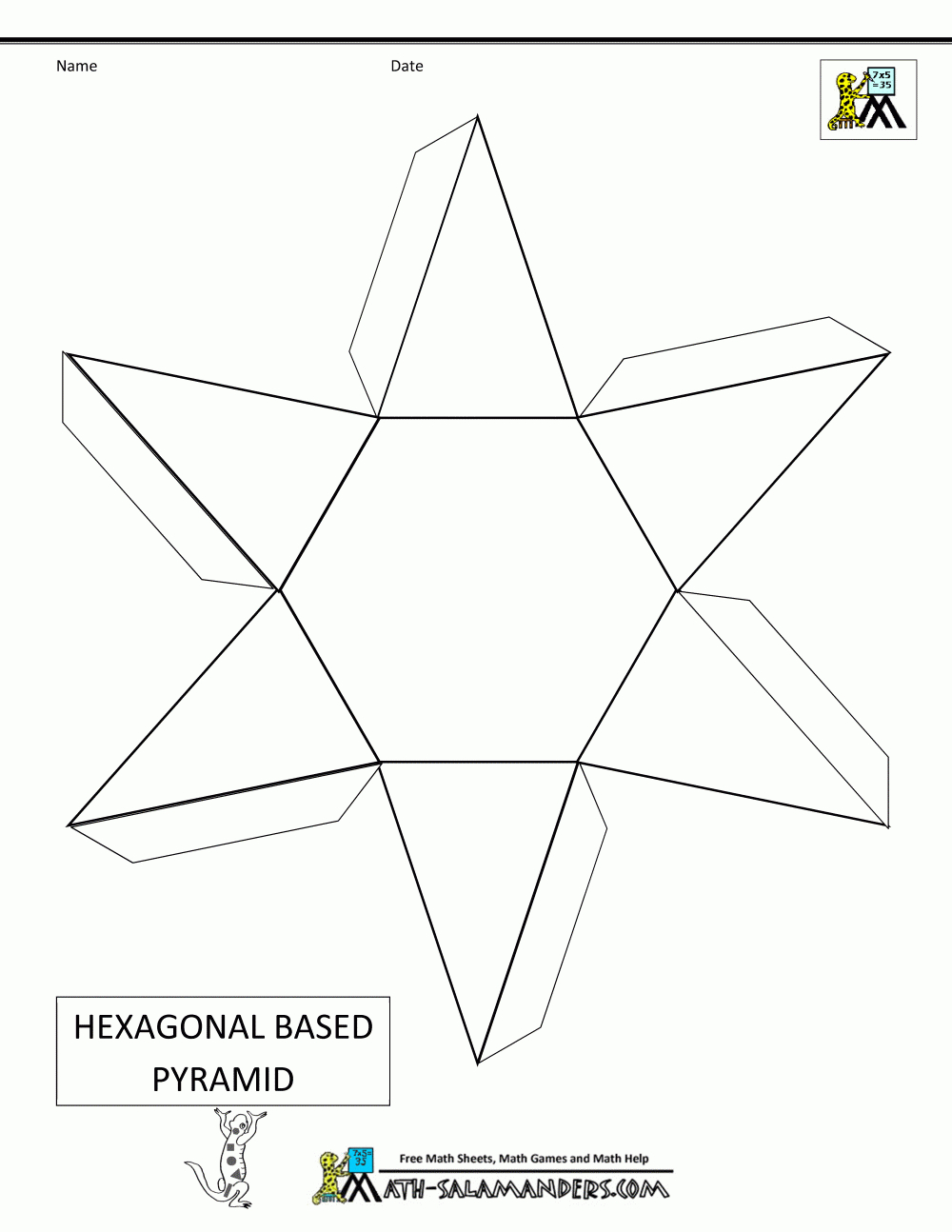 Math Geometric Art | Free Printable Geometry Worksheets Hexagonal - Free Printable Geometric Shapes