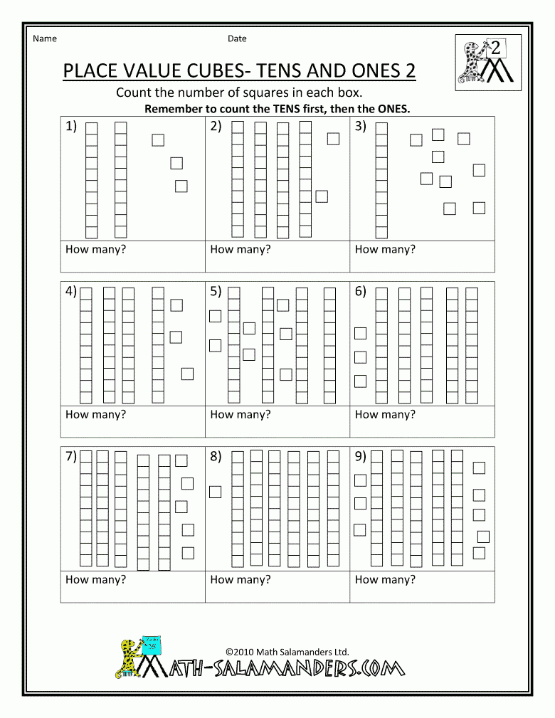 Math Place Value Worksheets To 100 | Math Printables | Pinterest - Free Printable Place Value Worksheets