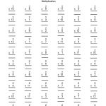 Math Worksheets 5Th Grade Multiplying Fractions Multiplication Pdf   Free Printable Multiplication Worksheets For 5Th Grade
