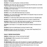Matilda Play Script For The Classroom | Tpt For Free Printable Play   Free Printable Halloween Play Scripts