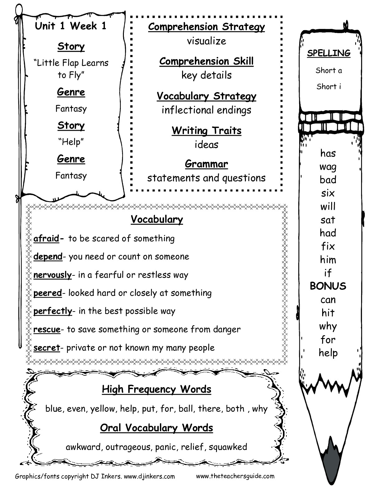 Mcgraw-Hill Wonders Second Grade Resources And Printouts - Free Printable Reading Assessment Test