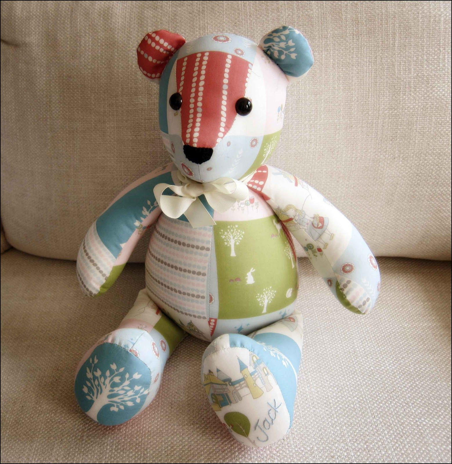 personalized memory bear