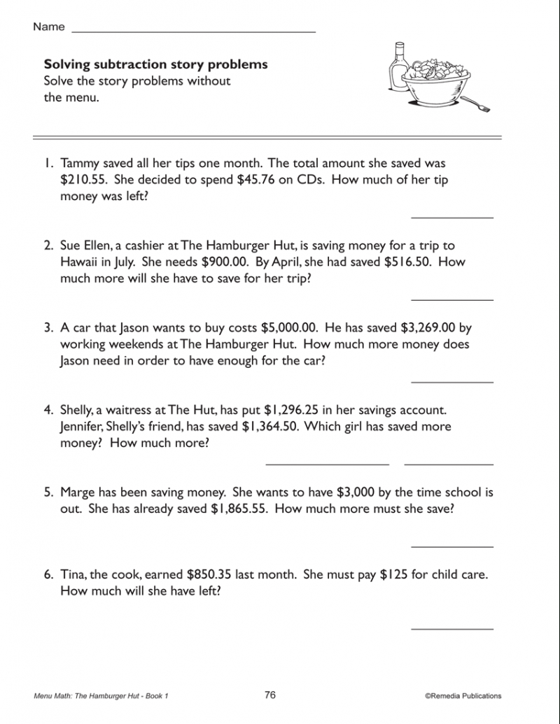 free-printable-menu-math-worksheets-free-printable