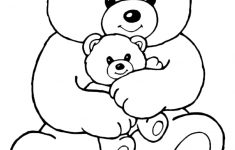 Teddy Bear Coloring Pages Free Printable