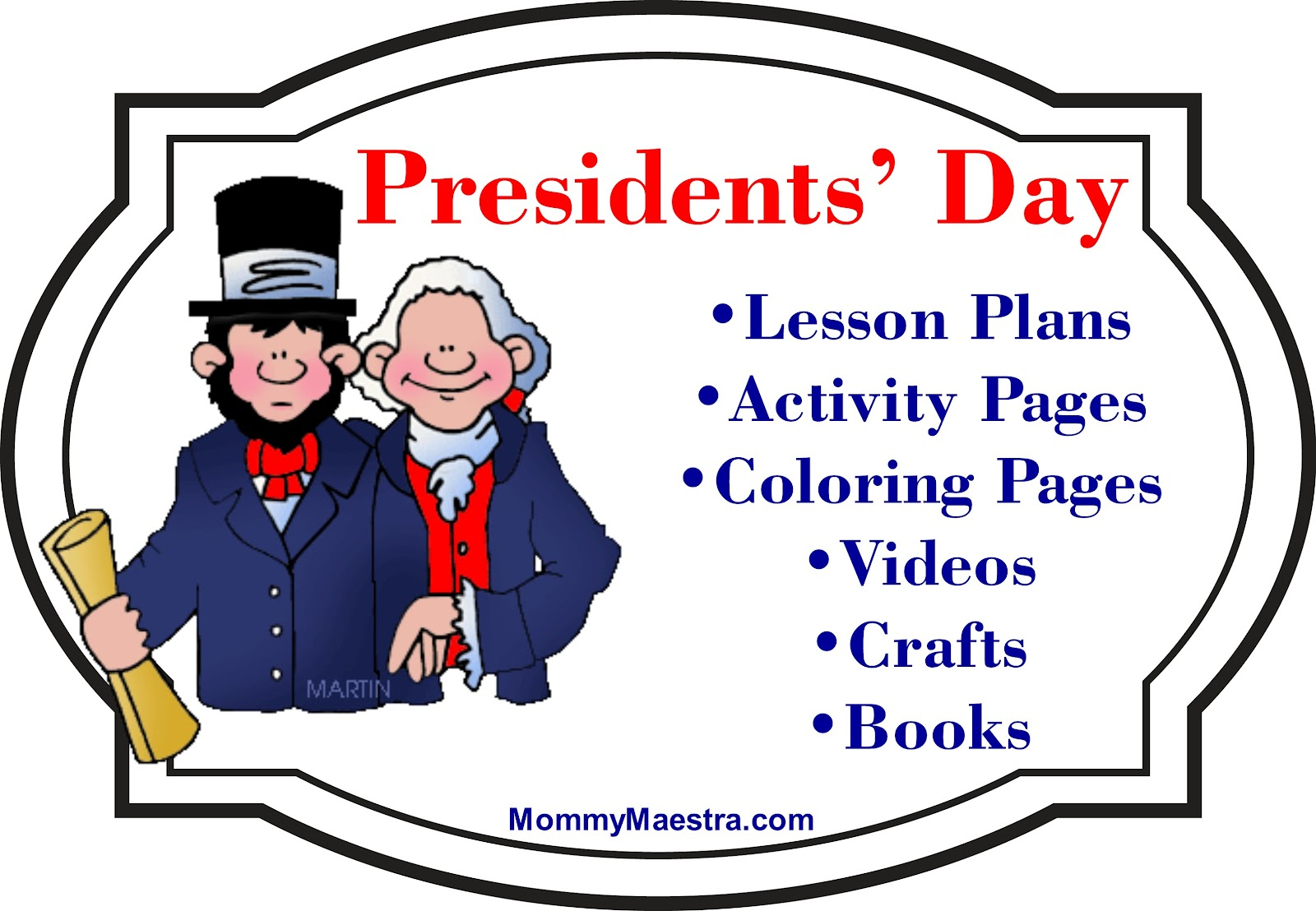 Mommy Maestra: Presidents&amp;#039; Day Activities, Coloring Pages, Books And - Free Printable Presidents Day Worksheets