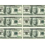 Money House Mortgage Templates For Powerpoint Presentations   Free Printable Play Money Sheets