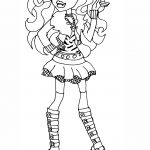 Monster High Clawdeen Wolf Coloring Page | Free Printable Coloring Pages   Monster High Free Printable Pictures