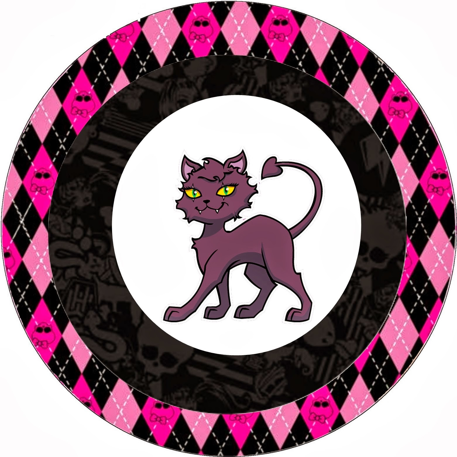 Monster High Halloween Special Free Printable Kit. | Oh My Fiesta - Free Printable Monster High Stickers