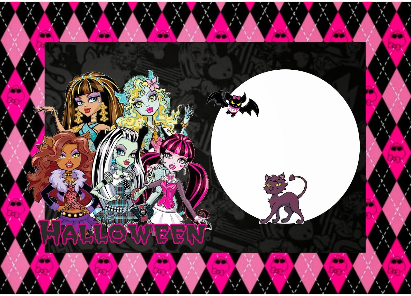 Monster High Halloween Special Free Printable Kit. | Oh My Fiesta - Free Printable Monster High Stickers