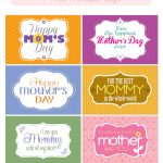 Mother's Day Free Printable Tags | Mother's Day And Grandmother   Free Printable Mothers Day Cards No Download