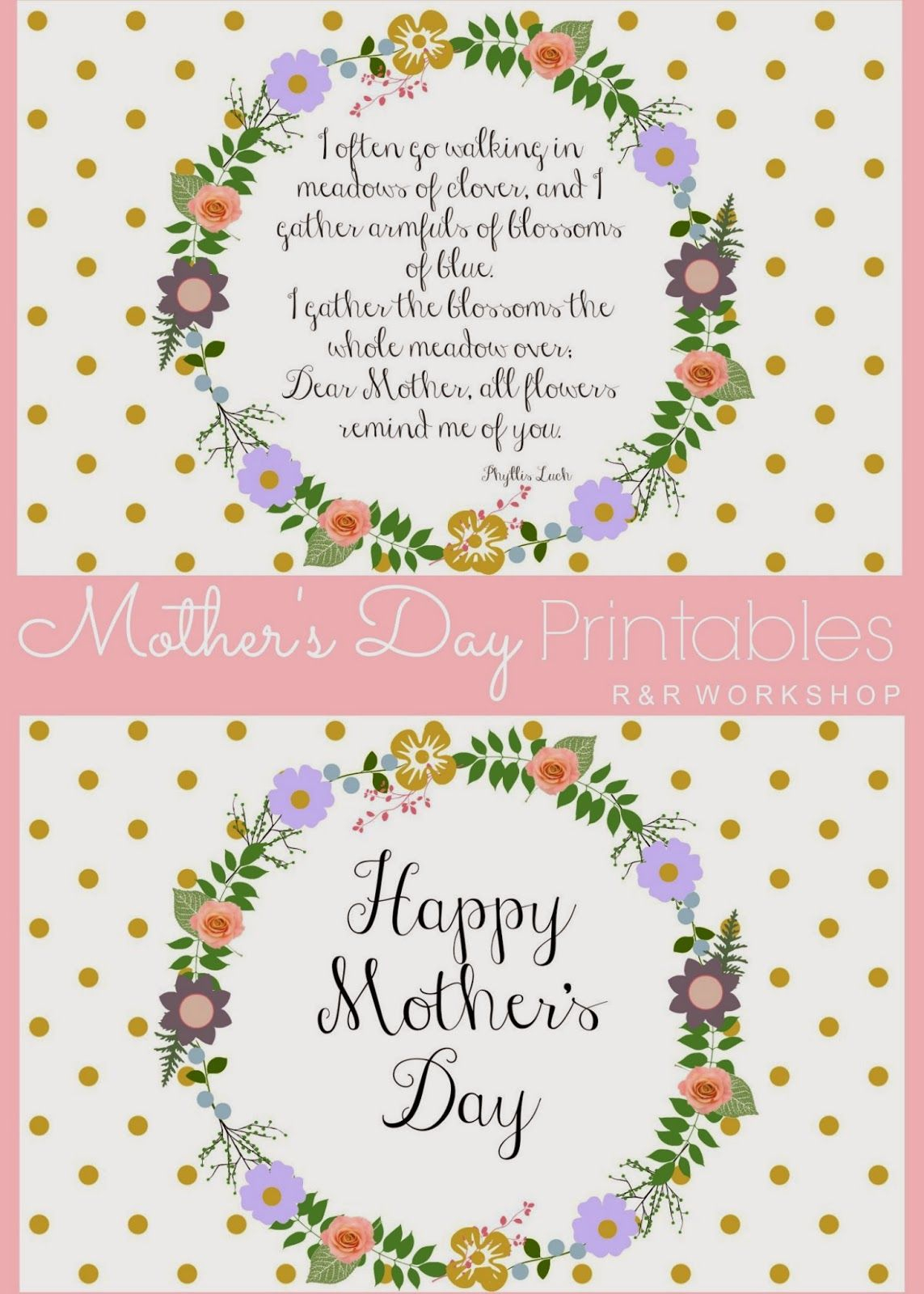 Mother&amp;#039;s Day Poem And Free Printables | Live It. Love It. Lds - Free Printable Mothers Day Poems