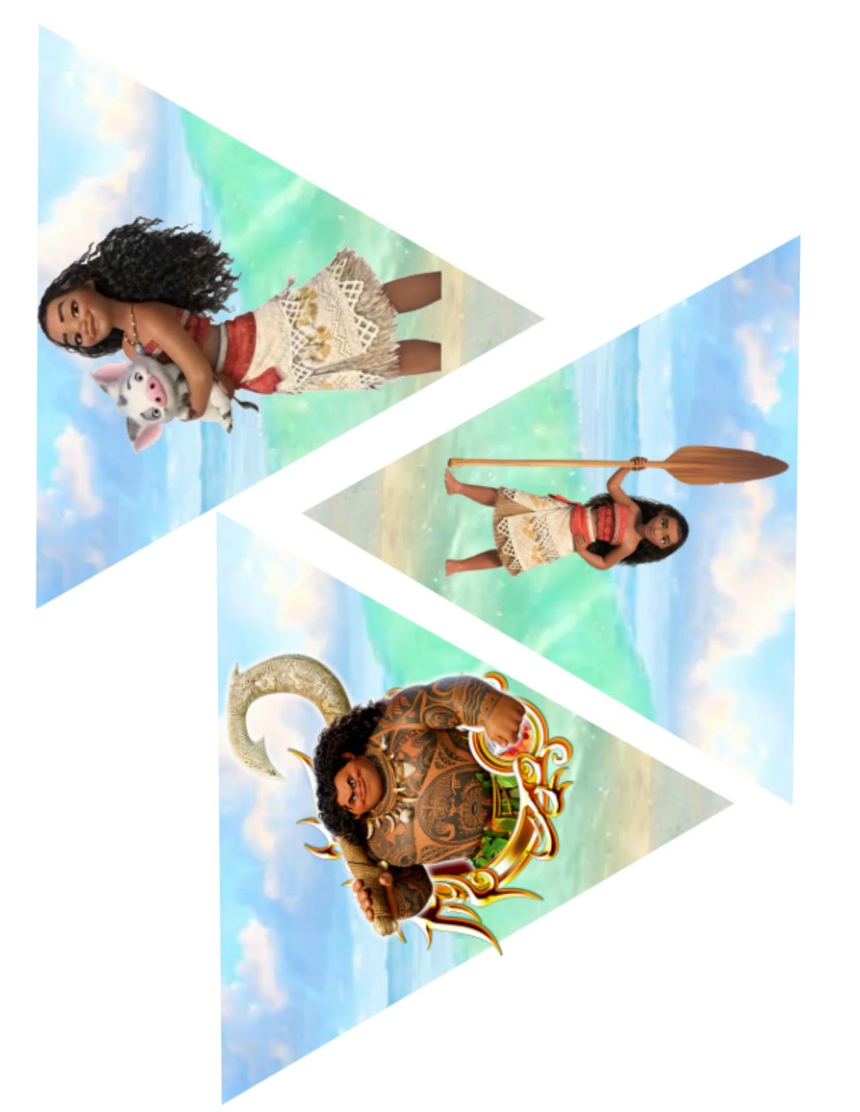 Musings Of An Average Mom: Moana Birthday Banner - Free Printable Moana Banner