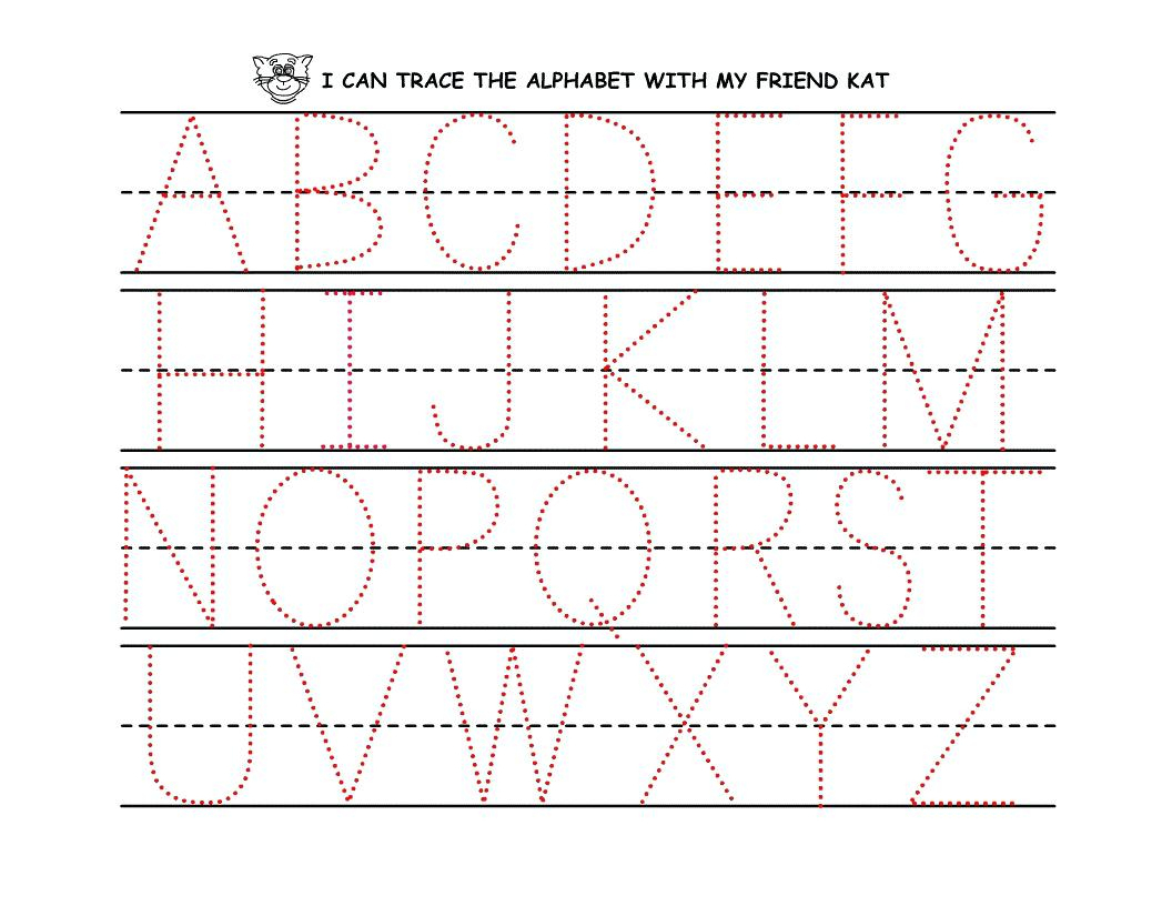 Name Tracer Pages – Pointeuniform.club - Free Printable Preschool Name Tracer Pages