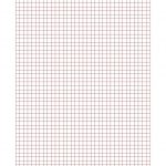New 2015 09 17! 0.5 Cm Graph Paper With Red Lines (A4 Size) Math   Cm Graph Paper Free Printable