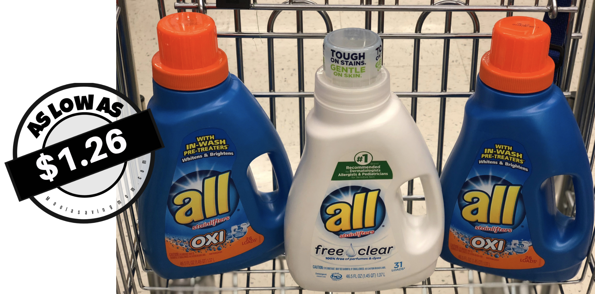 New All Detergent Coupon + Deals - Moola Saving Mom - Free All Detergent Printable Coupons