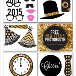 New Years Eve Photo Booth Props   Printable Photo Booth Props For   Free Printable 30Th Birthday Photo Booth Props