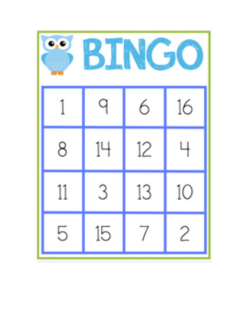Number Bingo 1-20 Teaching Resources | Teachers Pay Teachers With - Free Printable Bingo Cards For Teachers