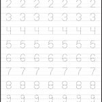Number Tracing Worksheets For Kindergarten  1 10 – Ten Worksheets   Free Printable Tracing Numbers 1 20 Worksheets
